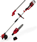 Einhell Utensile Multifunzionale a Batteria GE-LM 36/4in1 Li-Solo Power X-Change (Motore Brushless, Testina Regolabile, Senza Batteria e Caricatore)
