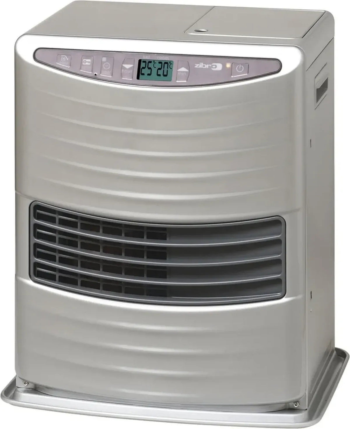 Zibro LC-30 Stufa Portatile a Combustibile, Argento, Compatta ed Efficiente