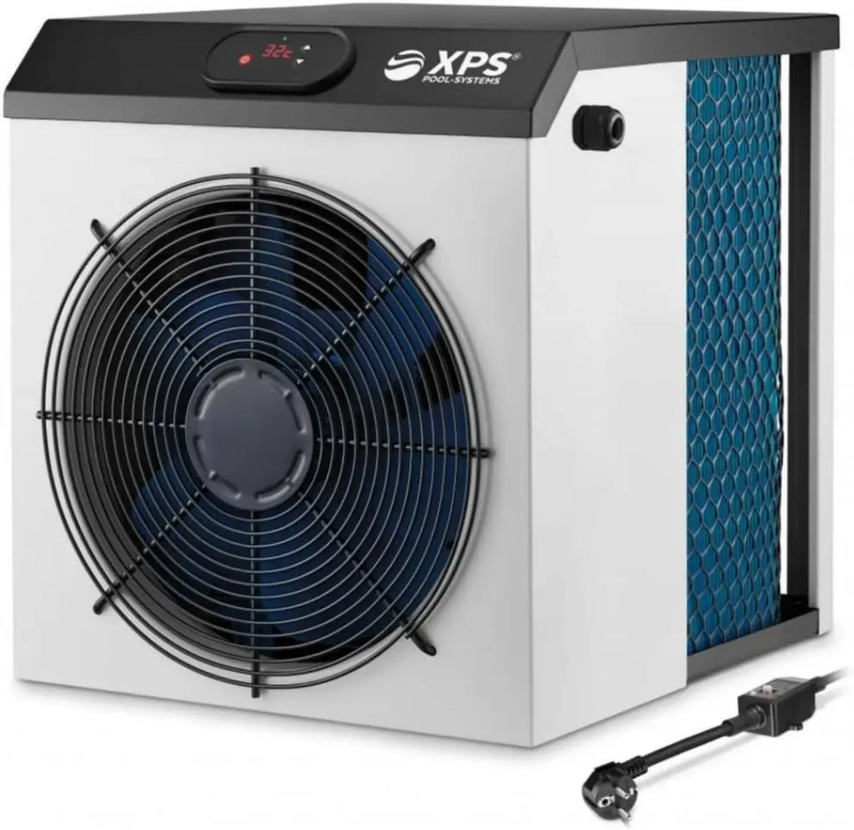 Mini Pompa di Calore per Piscina 3,5 kW, Volume Fino a 12 m³, Garanzia 5 Anni