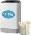 Winado - Lavatrice automatica portatile 18 libbre, carico dall'alto, pompa di scarico integrata, 10 programmi, 8 livelli acqua