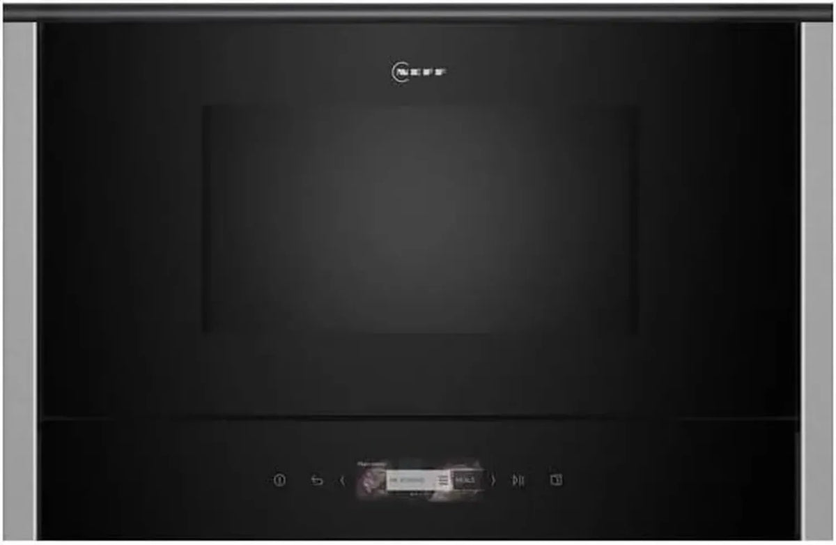 Neff N70 Forno a Microonde da Incasso 900W, 7 Programmi Automatici, 21L, Display TFT 3,7''