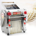 Macchina per Pasta Automatica 550W/750W in Acciaio Inossidabile con Doppia Lama - Regolazione Spessore da 0.3 a 20MM, Perfetta per Pasta Fresca - Modello FKM-180