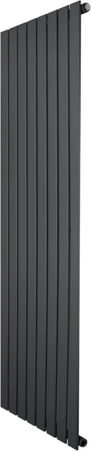 Termosifone Verticale Design Moderno 1600x560 mm Antracite in Acciaio con Kit