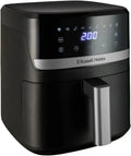 Friggitrice ad Aria Russell Hobbs 5,5L, 9 Funzioni, Antiaderente, Senza BPA
