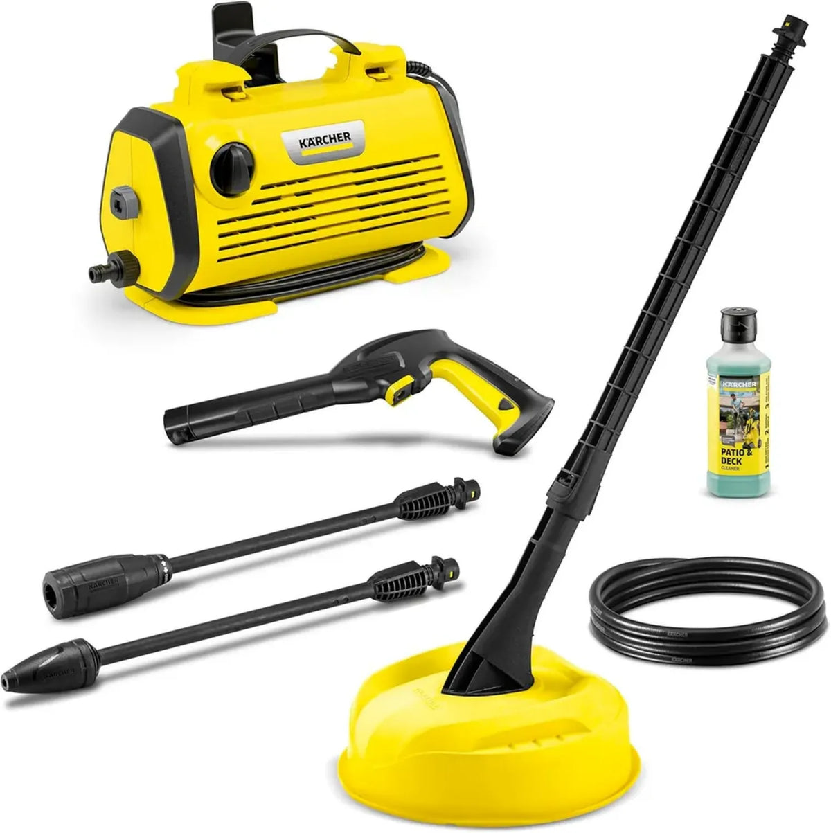 Idropulitrice Kärcher K 3 Home Plus Orizzontale, 120 bar, 380 l/h, 25 m²/h, con Filtro Acqua e Accessori