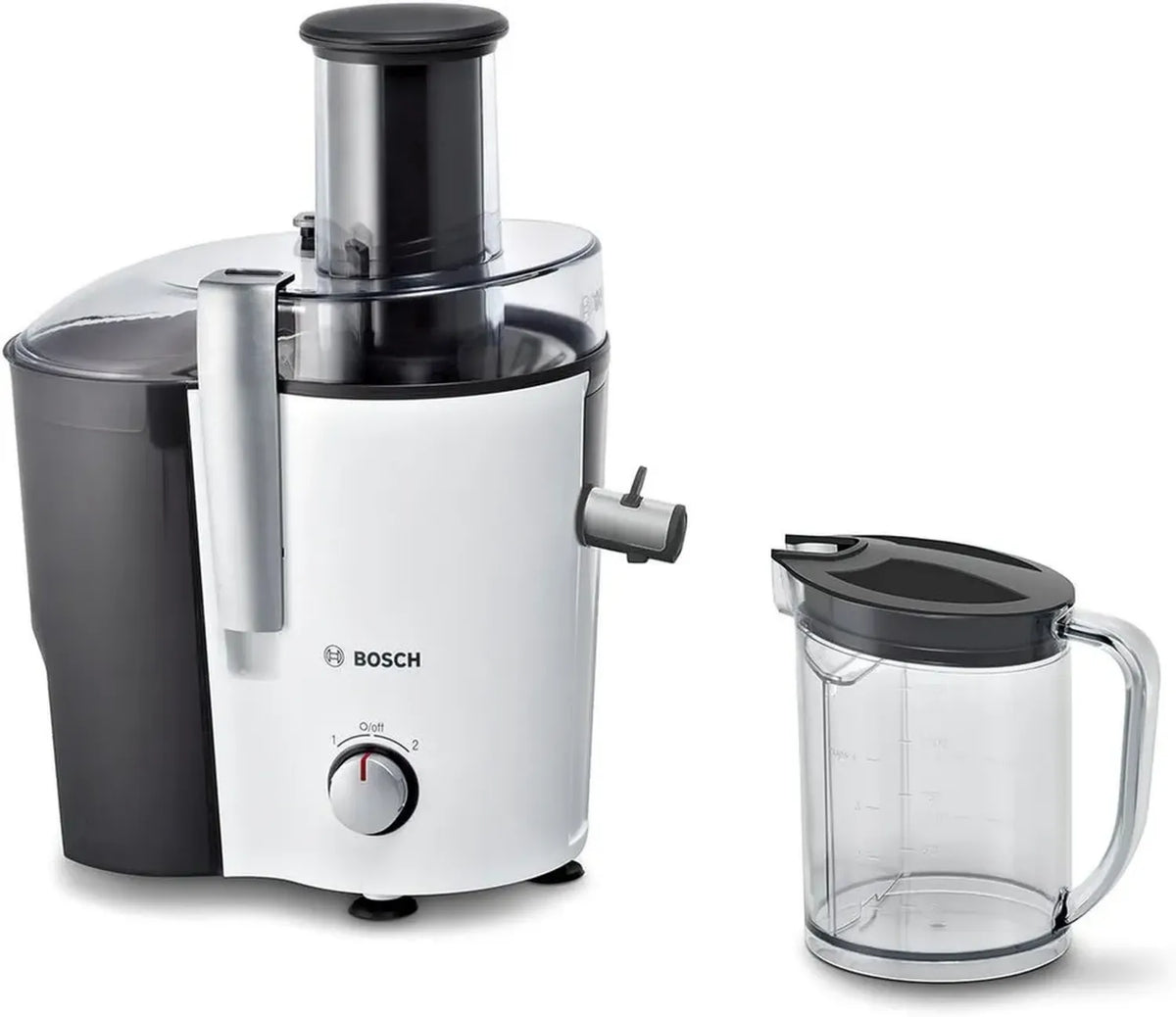 Centrifuga Bosch MES25A0, 700W, 2L, Silenziosa, Bianco/Nero