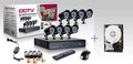 Sistema di Videosorveglianza H264 a 8 Canali con Telecamere Infrarossi e DVR