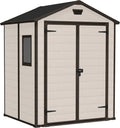Keter Capanno da Giardino Manor 6x5 in Polipropilene, Beige, 185x152x226H cm